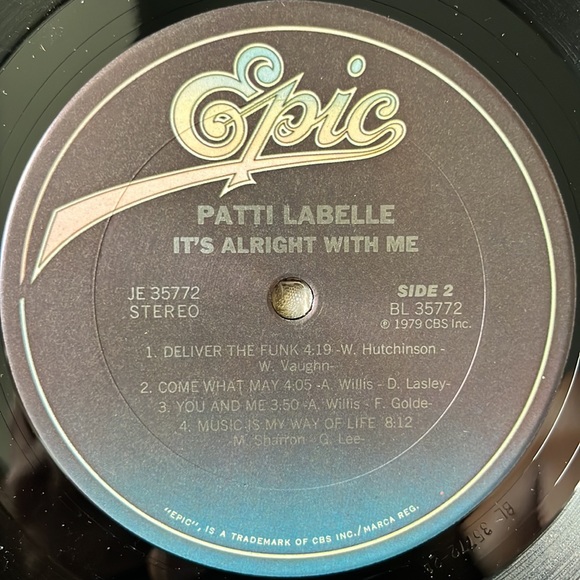 Patti Labelle - “It’s Alright With Me” Vinyl LP - Picture 5 of 5